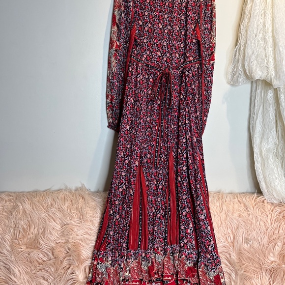 Free People Happy Feelings Printed Midi Dress - Picture 7 of 8